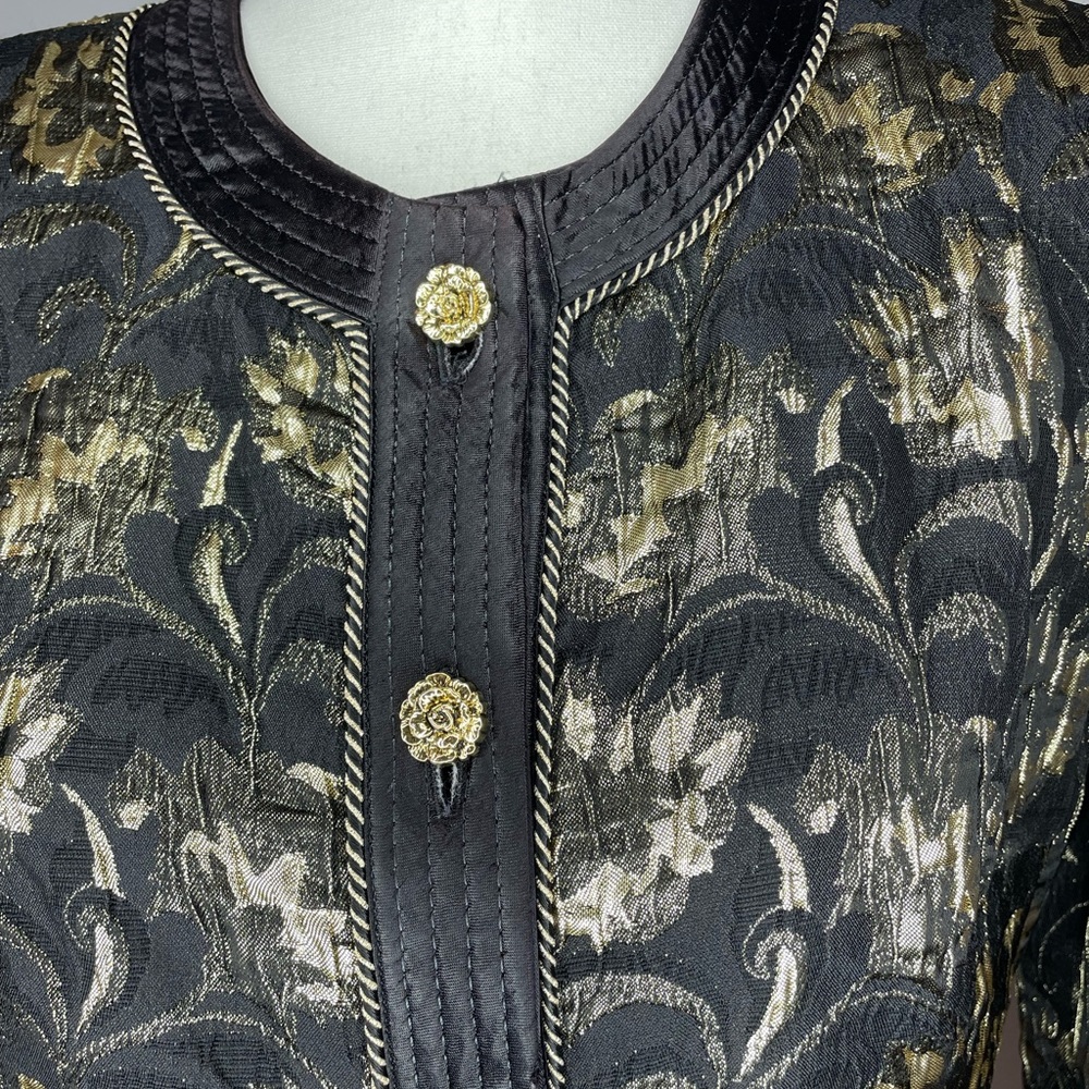 Vintage David Molho Paris Women’s Blazer Jacket Size 40 Made in France - Picture 4 of 12